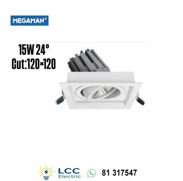 Brilliant Led Square Spotlight 15W Megaman
