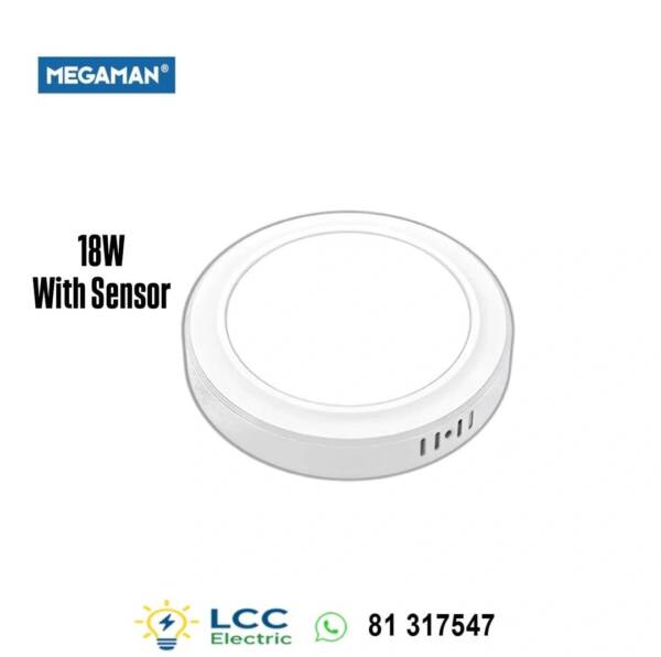 Bright Spot Aparent 18W With Sensor Megaman