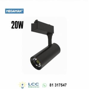 Brilliant Led Tracklight 20W BLack Matt