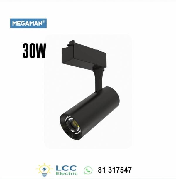 Brilliant Led Tracklight 30W BLack Matt Megaman