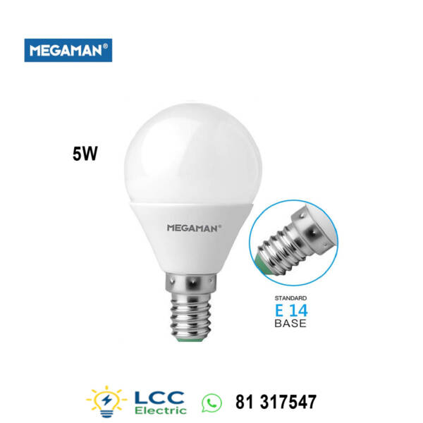 Brilliant Bulb 5W G45 E14 Megaman