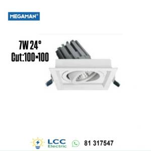 Brilliant Led Square Spotlight 7W Megaman