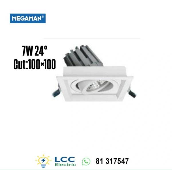 Brilliant Led Square Spotlight 7W Megaman