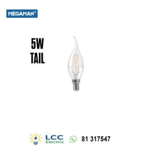 Brilliant Bulb Candle Tail Clear 5W E14 Megaman