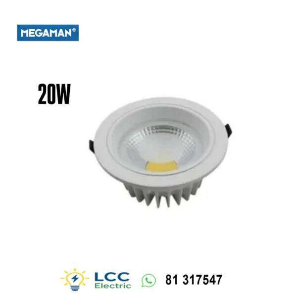 Brilliant LED Downlight Round COB 20W Megaman