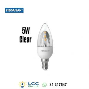 Brilliant Bulb Candle Clear 5W E14 Megaman