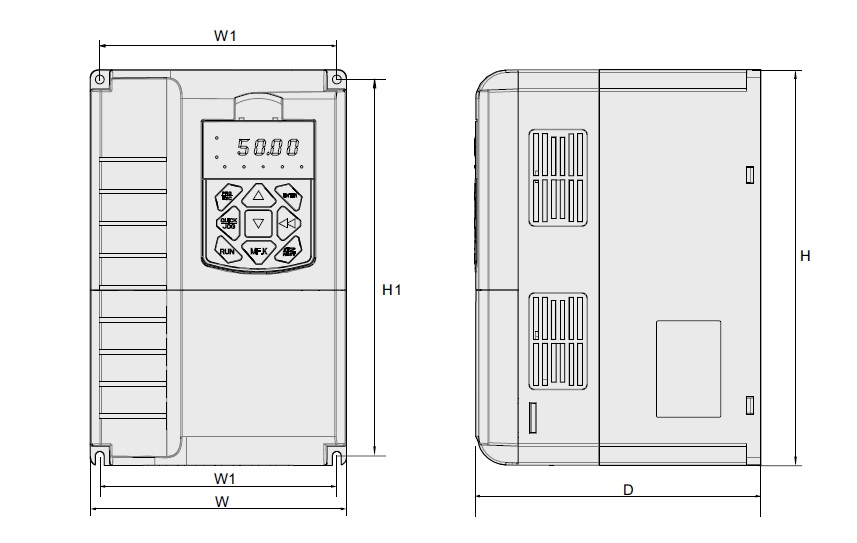 Solar Water Pump Inverter 7.5KW Sorotec