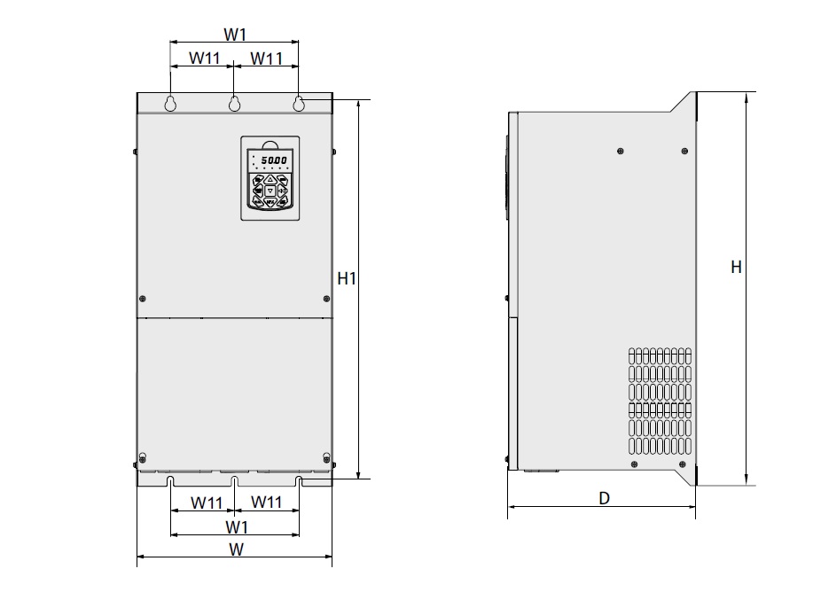 Solar Water Pump Inverter 7.5KW Sorotec
