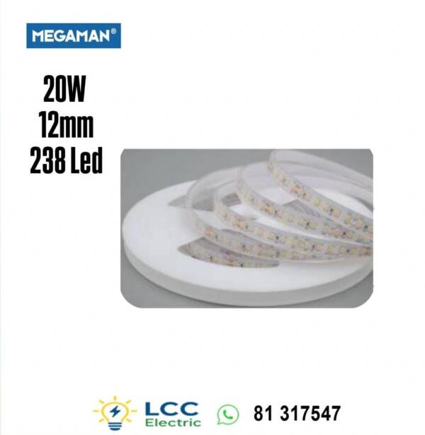 Brilliant Led Strip SMD2835 24VDC 20W Megaman
