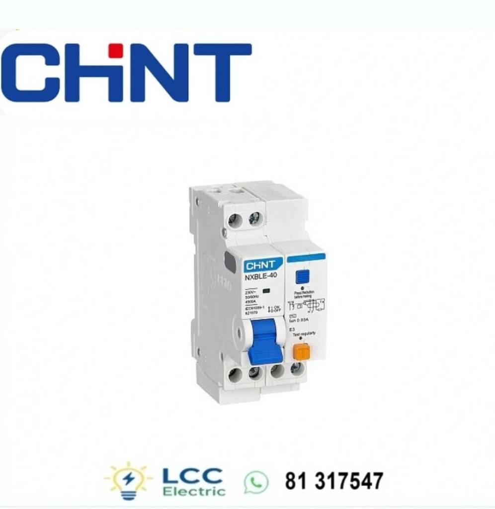 Reliable CHINT Residual Current Operated Circuit 1P