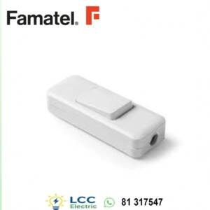 Powerful Switch on Cable 2A 250V White