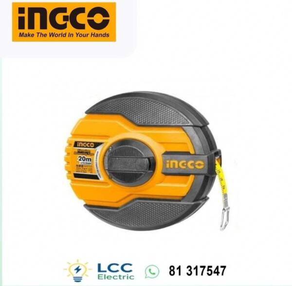 High Quality INGCO Fibreglass Measuring Tape 20M