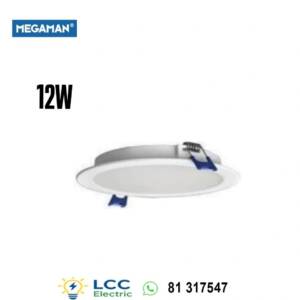 Brilliant LED Backlit Downlight Round SMD 12W Megaman