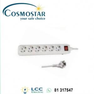 6 Way Socket Shucko 16A Cosmostar