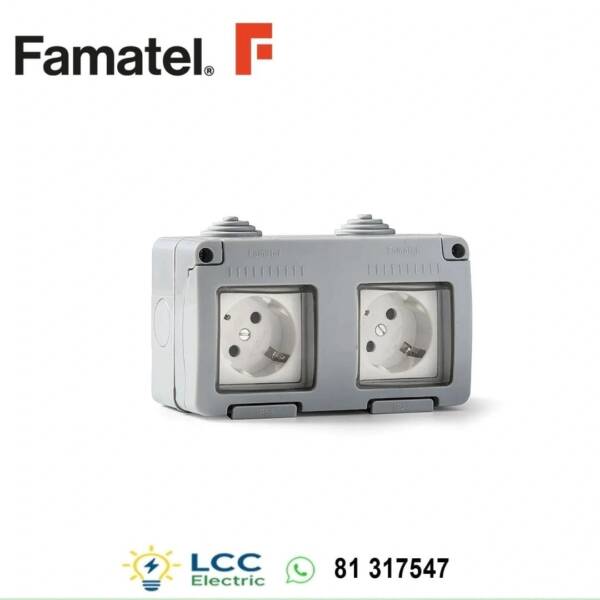 Powerful Double Watertight Famatel 250V