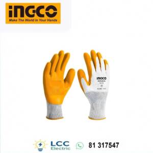 High Quality INGCO Latex Gloves XL