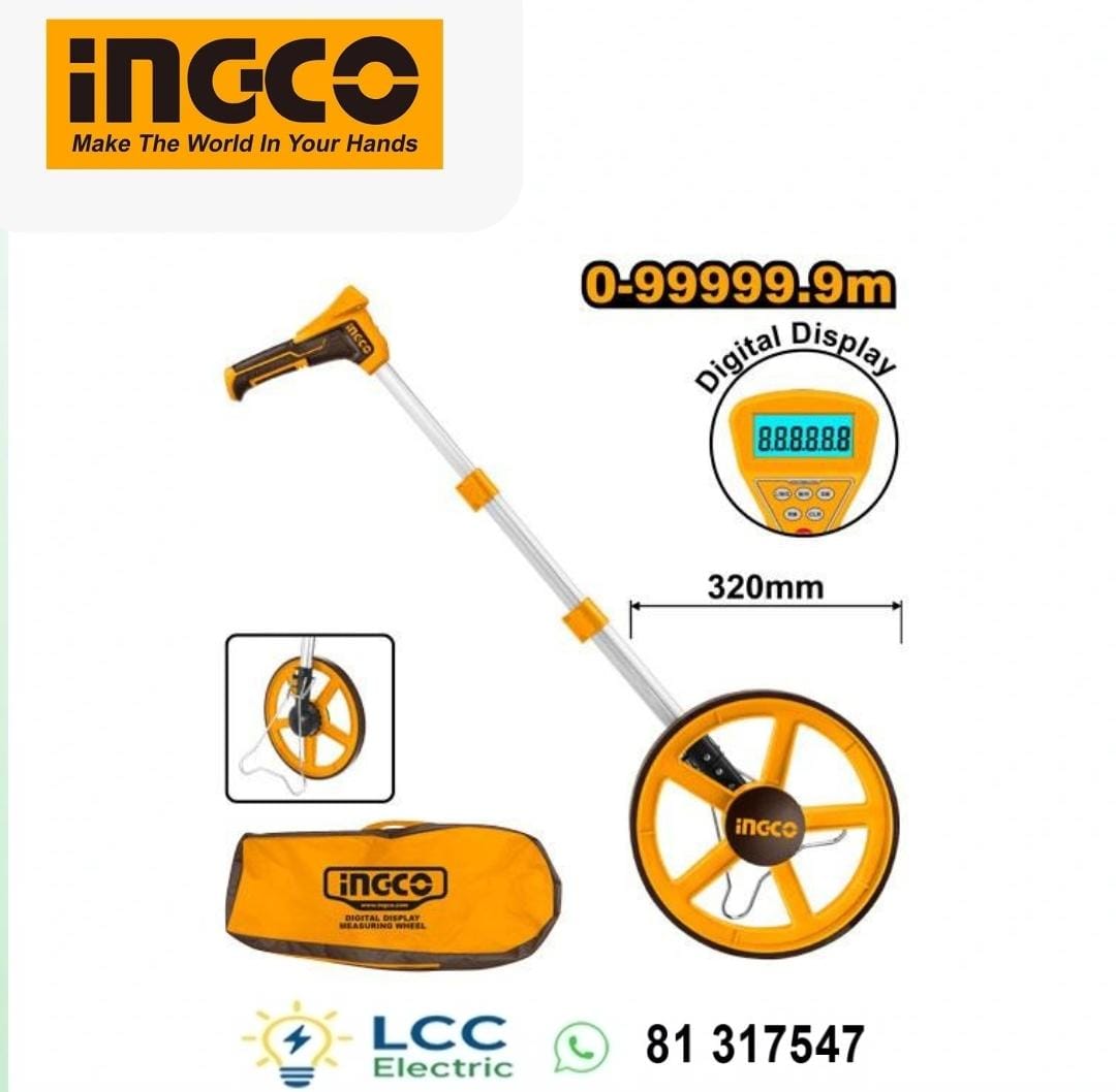 High Quality INGCO Digital Display Measuring Wheel