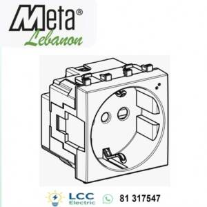 Meta German SCHUKO Socket 16A