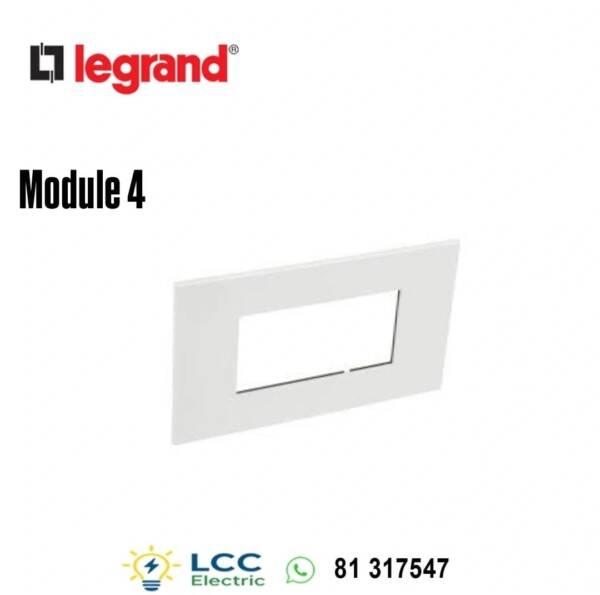 Legrand Plate 4 Module Arteor