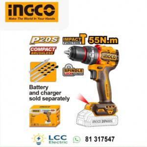 High Quality INGCO Cordless Compact Drill 20V