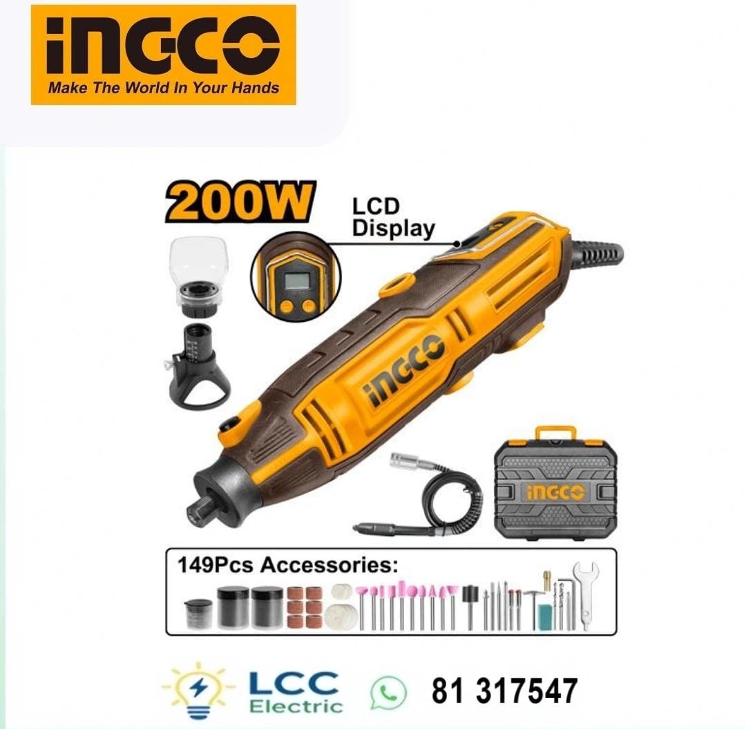 High Quality INGCO Mini Grinder 200W