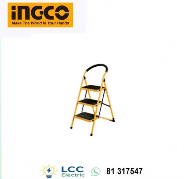 High Quality INGCO Steel Ladder 3 Steps