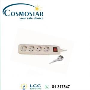 4 Way Socket Shucko 16A Cosmostar