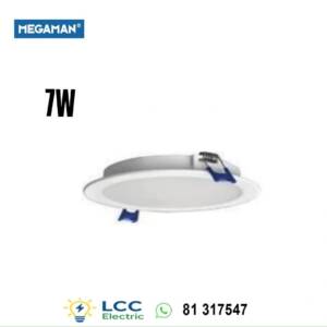 Brilliant LED Backlit Downlight Round SMD 7W Megaman