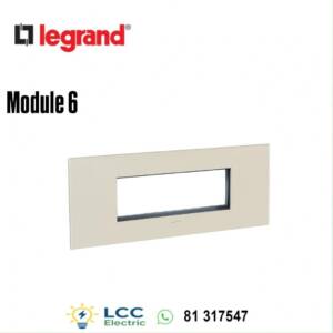 Legrand Plate 6 Module Arteor