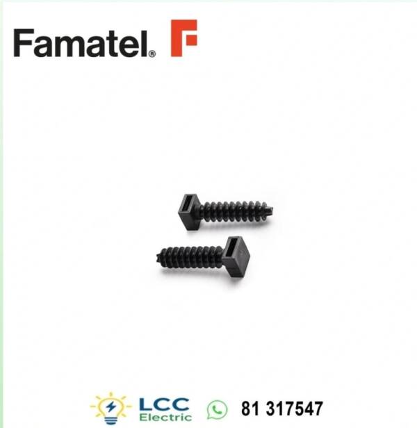 Powerful Black 8 Pressure Plug for Famatel Bracket
