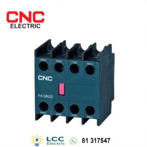 High-Performance CNC Auxiliary Contact Block Front