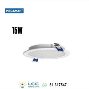 Brilliant LED Backlit Downlight Round SMD 15W Megaman