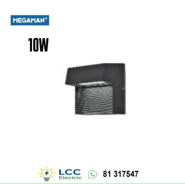 Brilliant LED Wall Lamp Square 10W Megaman