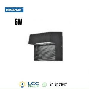 Brilliant LED Wall Lamp Square 6W Megaman