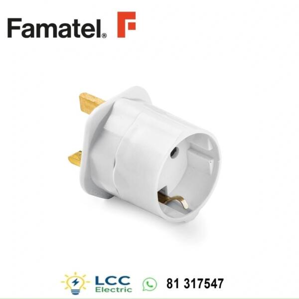 Powerful UK EU Adaptor Famatel