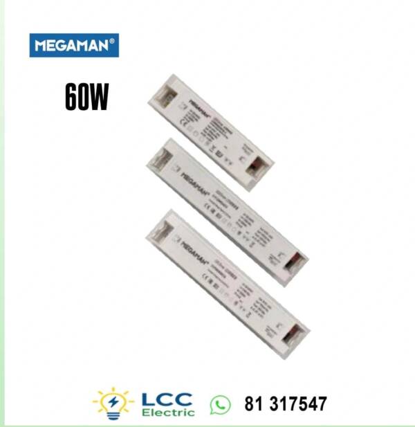 Brilliant Led Drivers IP20 24vdc 60W Megaman