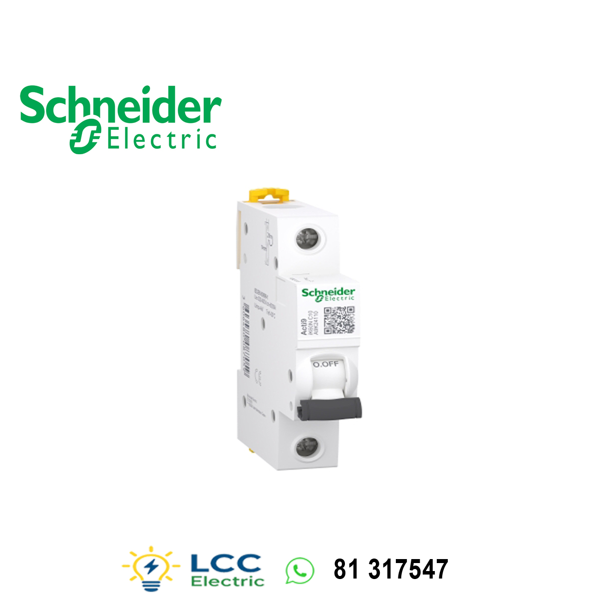 Reliable Schneider Disjoncteur 1P