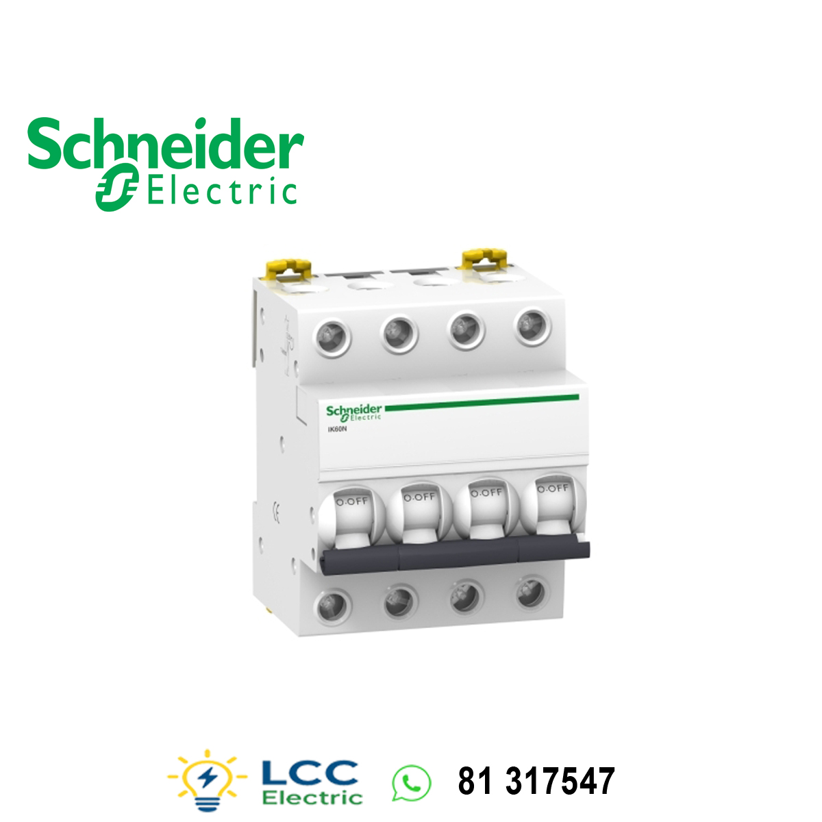 Reliable Schneider Disjoncteur 4P