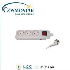3 Way Socket Shucko 16A Cosmostar