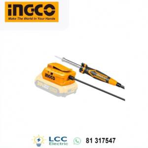High Quality INGCO 40W 20V Battery Soldering Iron with Stand
