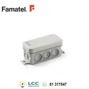 Powerful Famatel Sealed Box with External Fixing System 90x43x39mm