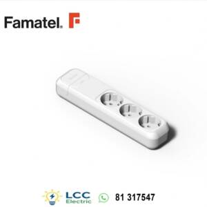Powerful Famatel Triple Socket Outlet