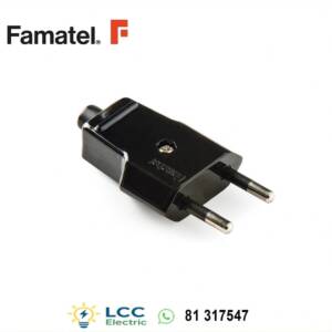 Powerful Famatel Plug 10A 250V Black