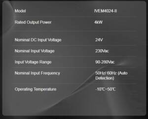 Felicity Solar 4KW 24V IVEM4024 -II