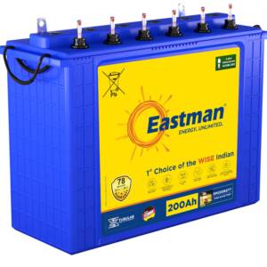 Powerful Tubular Deep Cycle Acid Battery 200Amp – Eastman