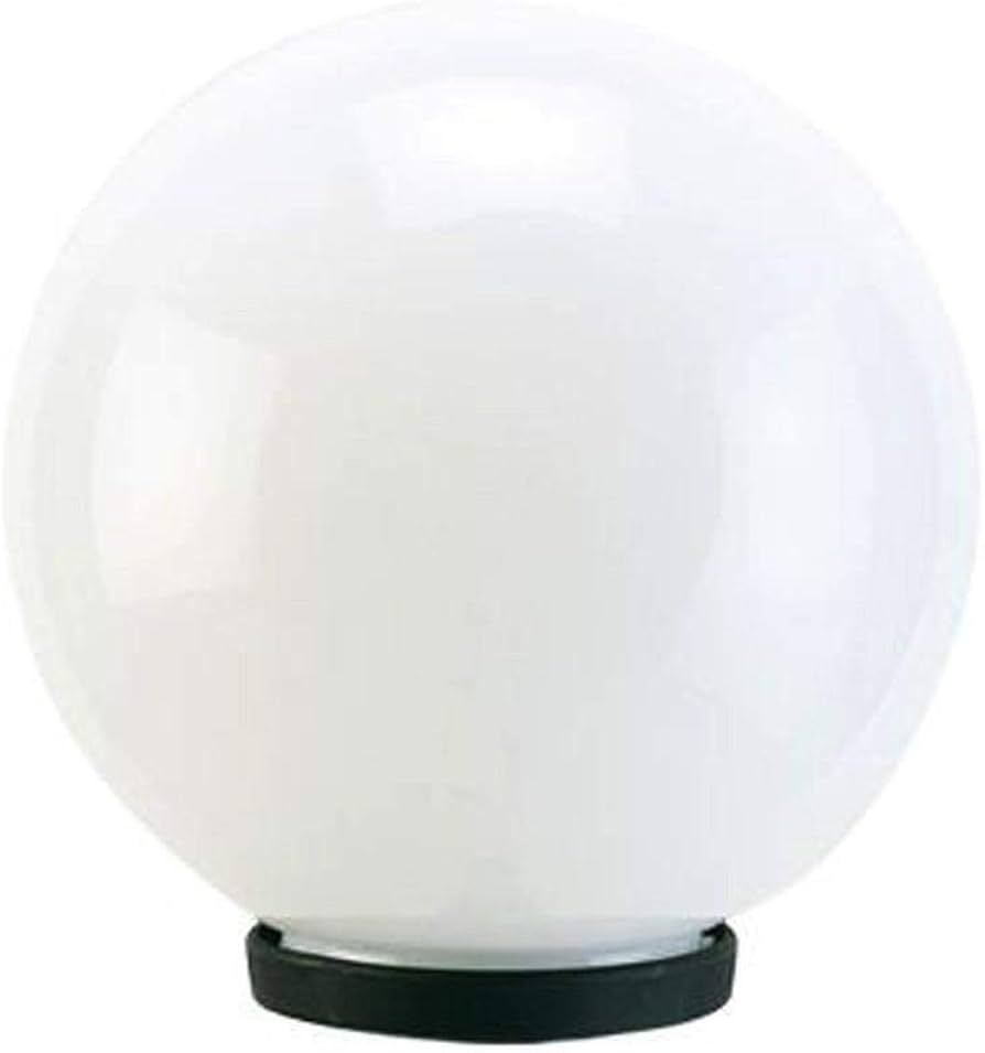 Elegant Acrilux Opal Globe Lamp With Base