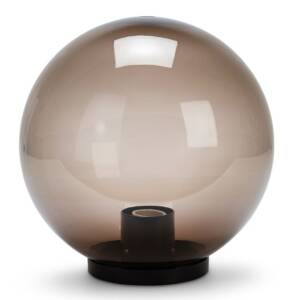 Elegant Acrilux Smoke Globe Lamp With Base