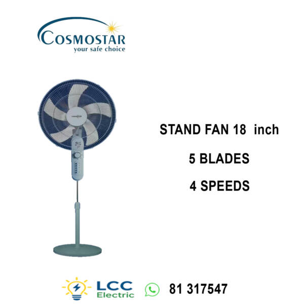 Powerful Cosmostar 18" Electric Fan – High Airflow Cooling