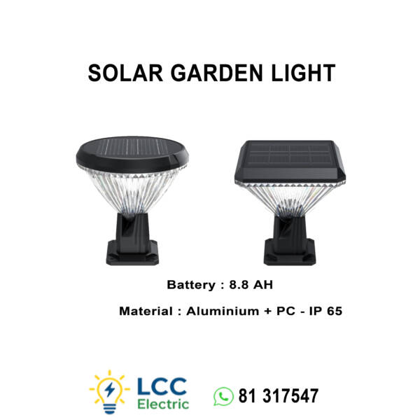 Powerful Outdoor Solar Garden Light