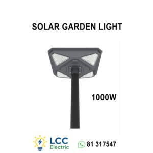 Powerful Outdoor Solar Garden Light 1000 W